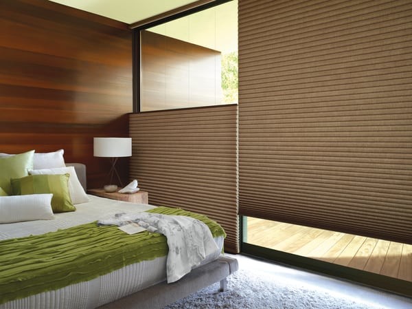 Hunter Douglas Duette® Honeycomb Shades, cell shades, honeycomb blinds, energy-efficient shades, near Campbell, California (CA).