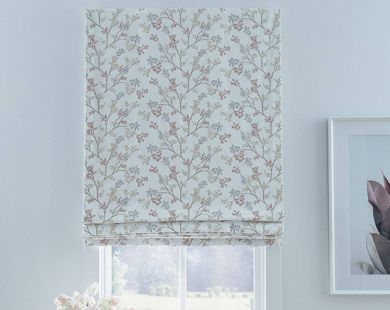 Hunter Douglas Carole Fabrics™ Roman Shades near Campbell, California (CA)